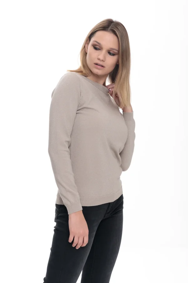 Collo a barca lurex – DTA6054