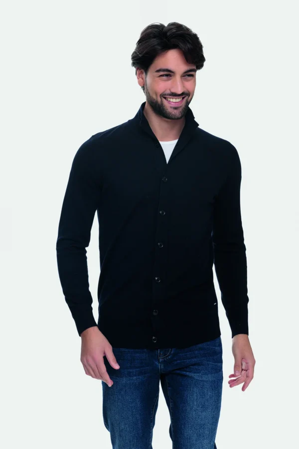 Cardigan lupetto basico – UTA4618