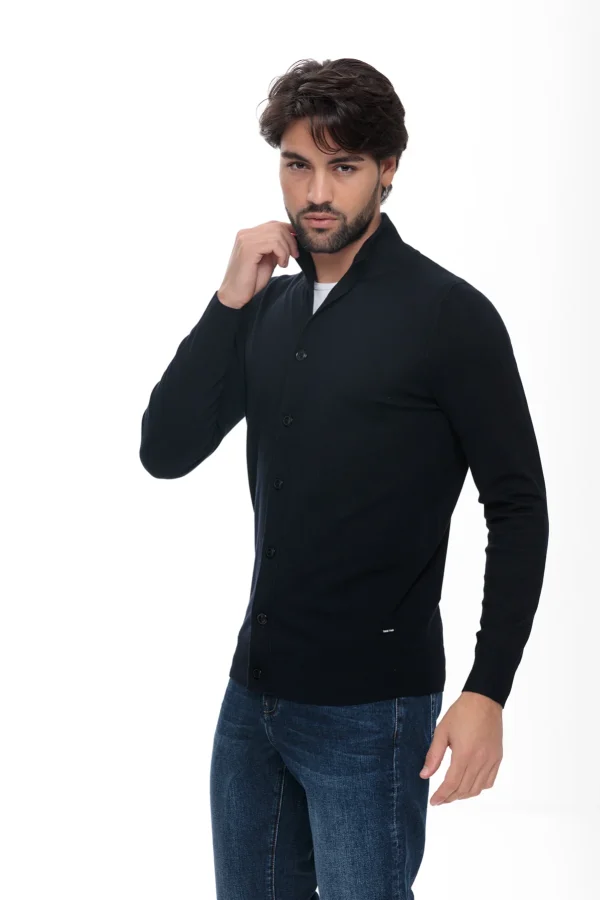 Cardigan lupetto basico – UTA4618