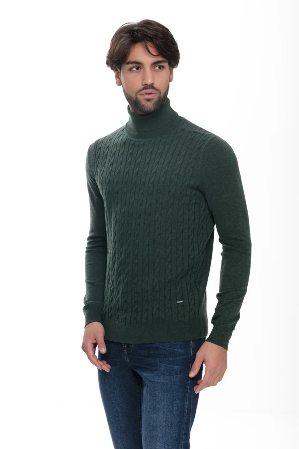 Dolcevita trecce merinos melange – UTA4623