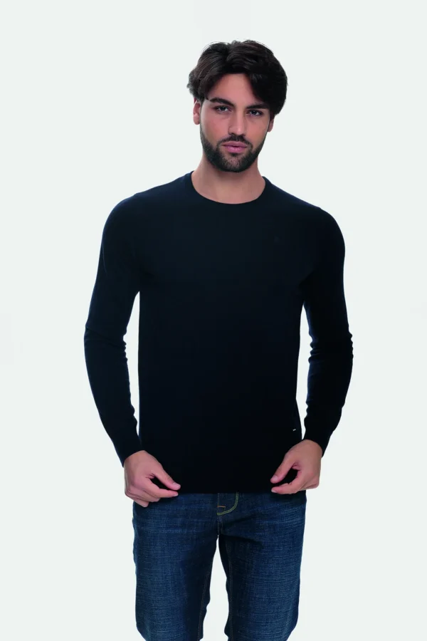 Girocollo basico lana/cotone – UTA4632