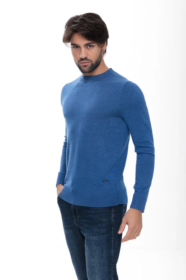 Girocollo merinos melange vanisè – UTA4634