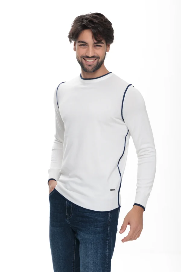 Girocollo profili a contrasto – UTA4648