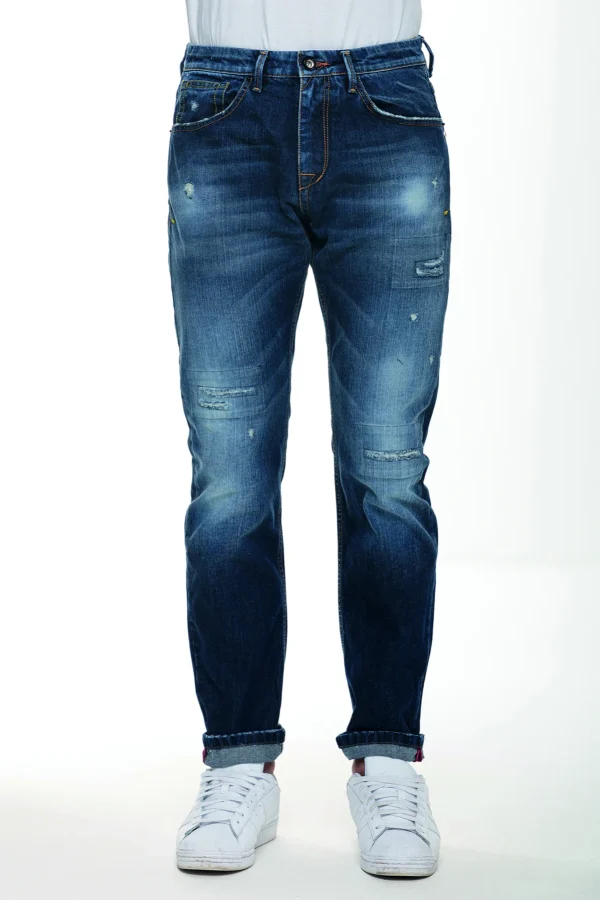 CUTTER – Denim – Low crotch lav medio c/ rott. e t – UTA5112