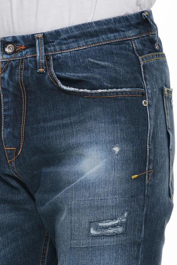 CUTTER – Denim – Low crotch lav medio c/ rott. e t – UTA5112