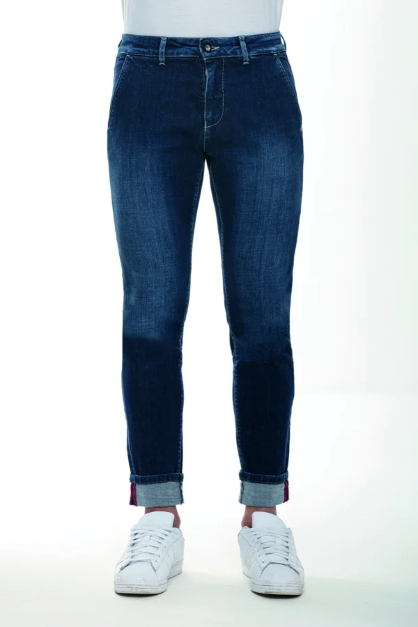 SHIRO – Denim – Slim lav medio – UTA5115