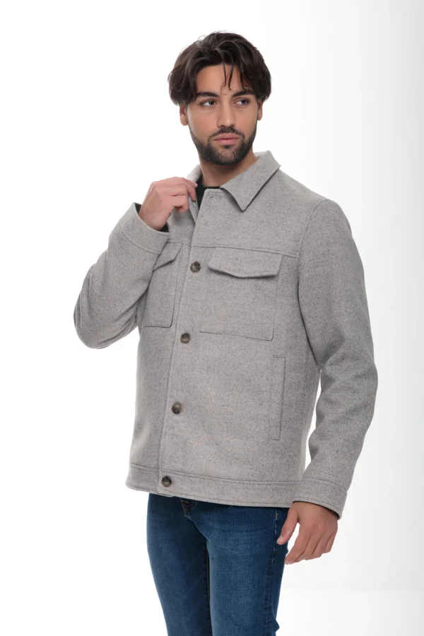 Giubbino panno c/tasconi trapuntato – UTA6053