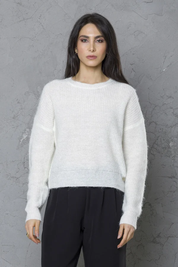 Girocollo largo costa inglese mohair – DTA5949