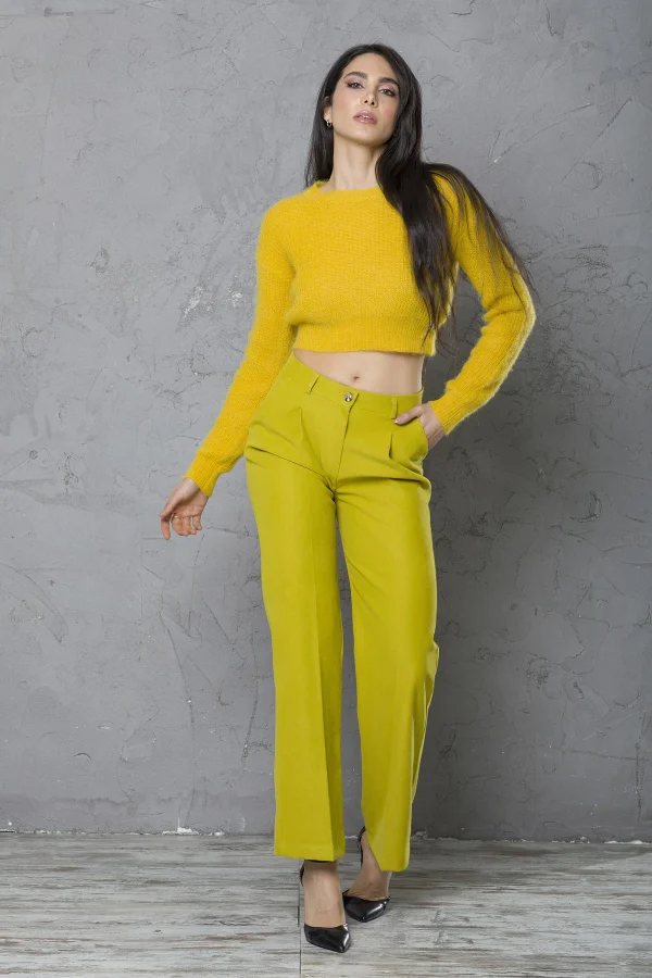 Girocollo corto costa inglese mohair – DTA5950