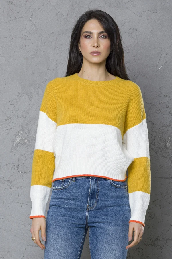 Girocollo ampio costa inglese a righe – DTA6003