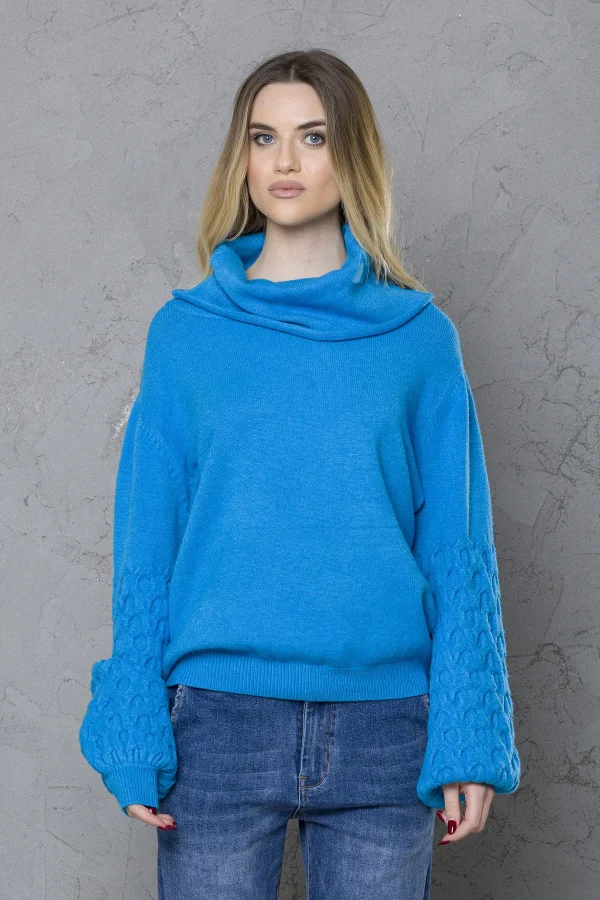 Collo ciambella c/lavorazione su manica – DTA6056