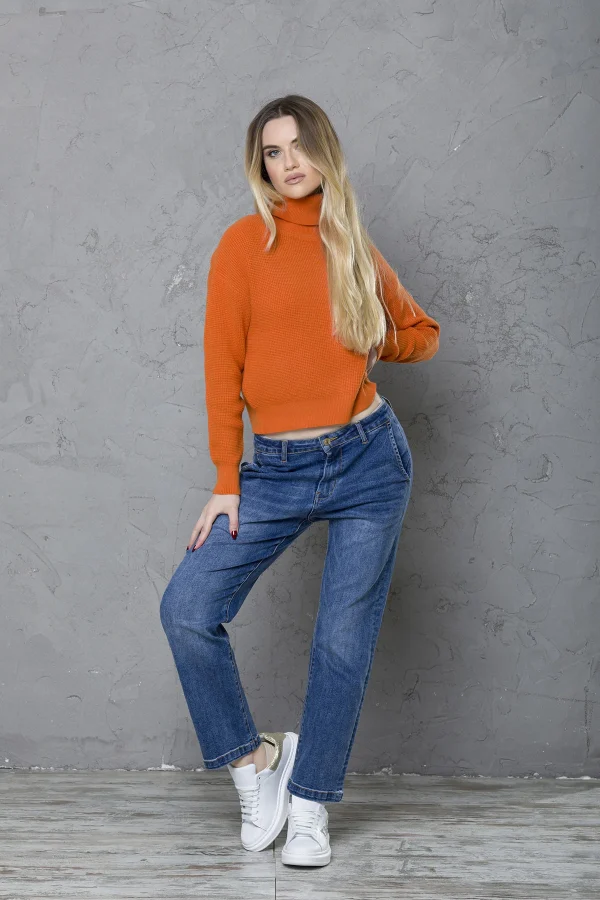 Dolcevita a scatola nido d’ape – DTA6073