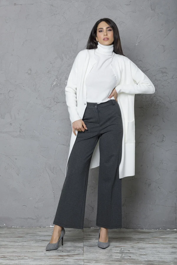 Giaccone lungo in maglia – DTA6087