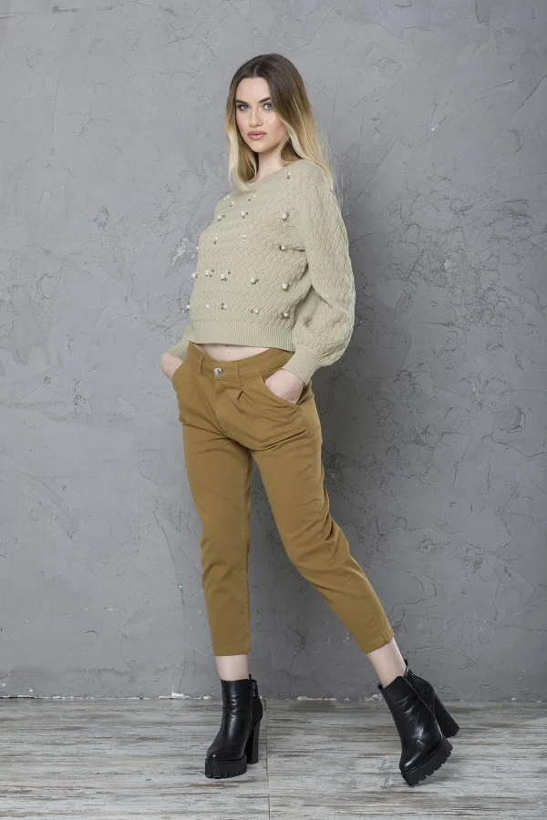 Girocollo  treccia con perle – DTA6092