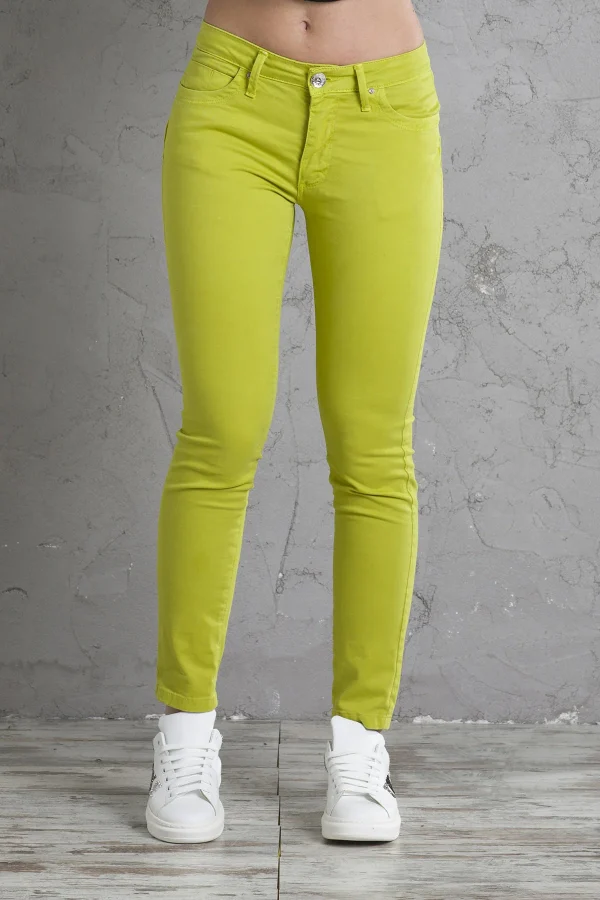 CARLA – Pant slim push up med waist tess gab – DTA6757