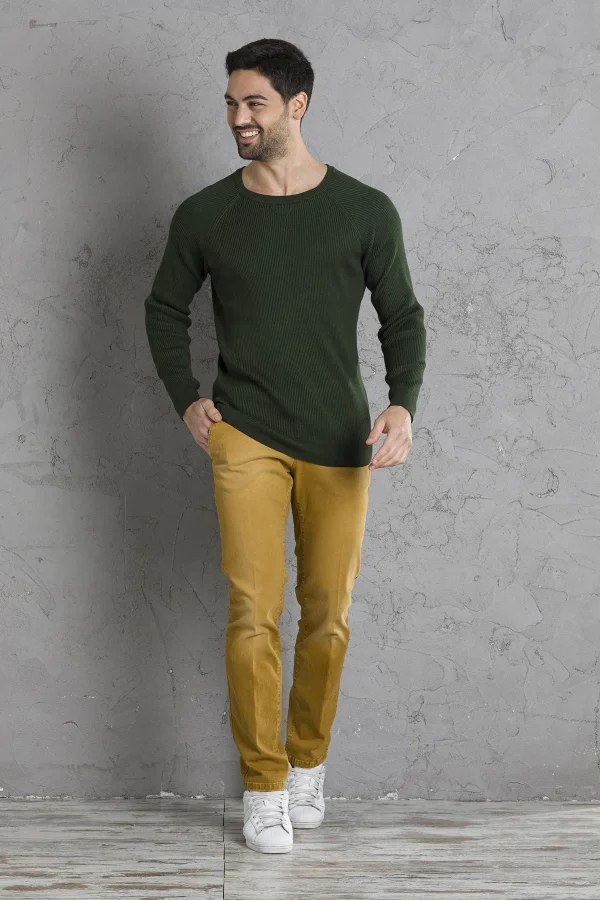 DENZEL – Gab Chino regular linguetta old sabbiato – UTA6022