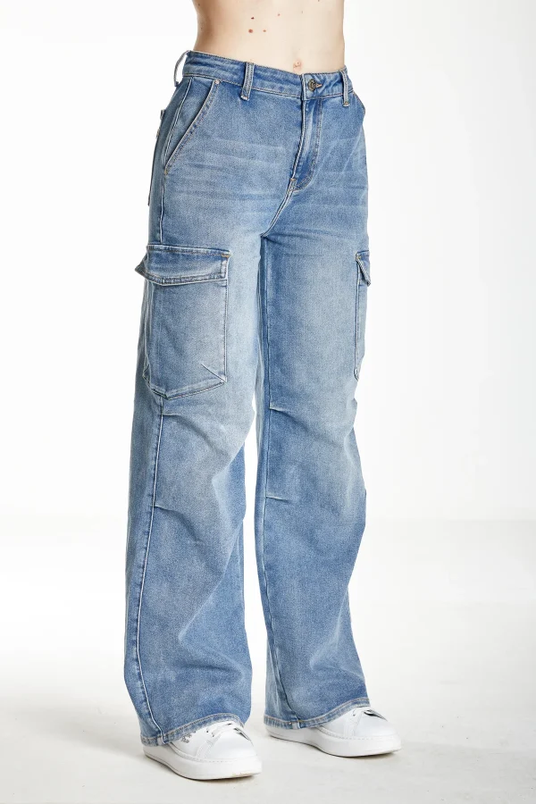 TIGUAN – Denim wide cargo – DKE5921