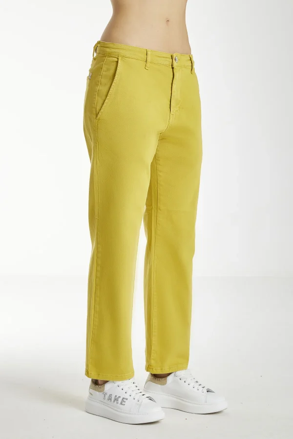 CARA- bull regular high waist diretto – DKE7104