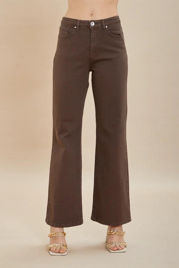 DOLL- bull flare high waist diretto – DKE7105