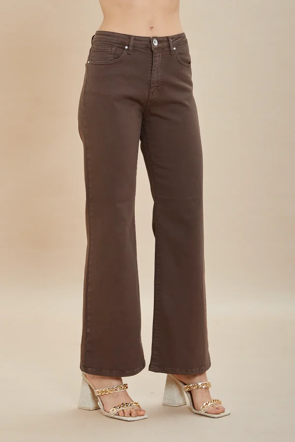 DOLL- bull flare high waist diretto – DKE7105