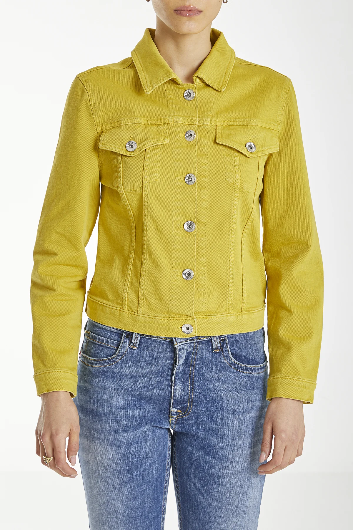 FRAN - Giubbino 2 tasche doppio stone - DKE7108