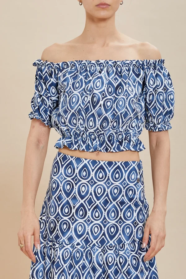 Top popeline st.indian – DKE7842