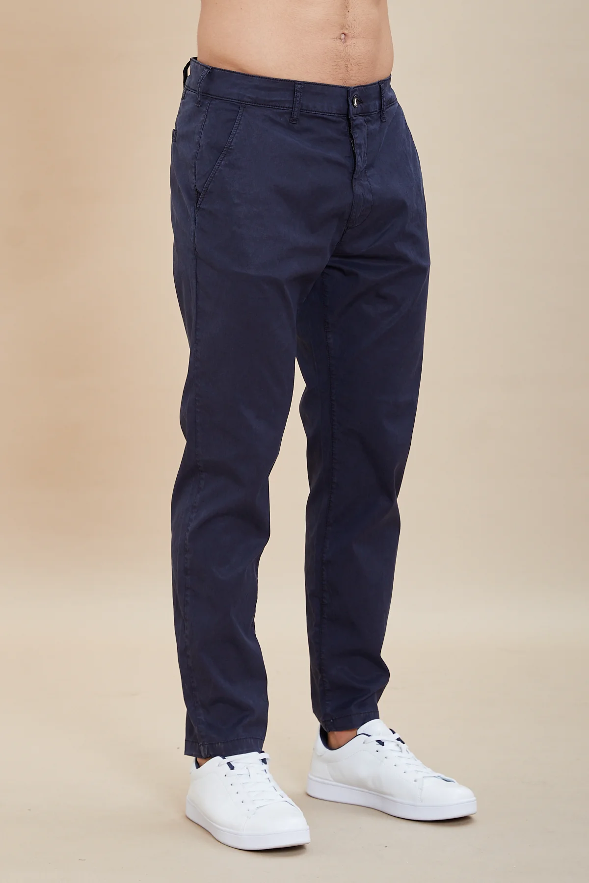 ENRIK- Denim cargo largo lav.medio/scuro - UKE5626 - immagine 4