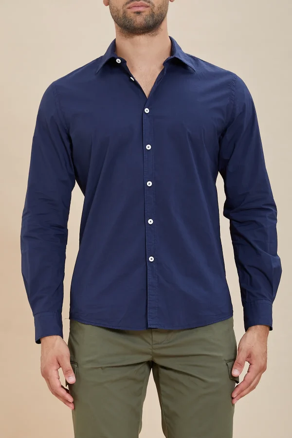 CAMICIA collo franc.Pop.60 lavata ML – UKE5812