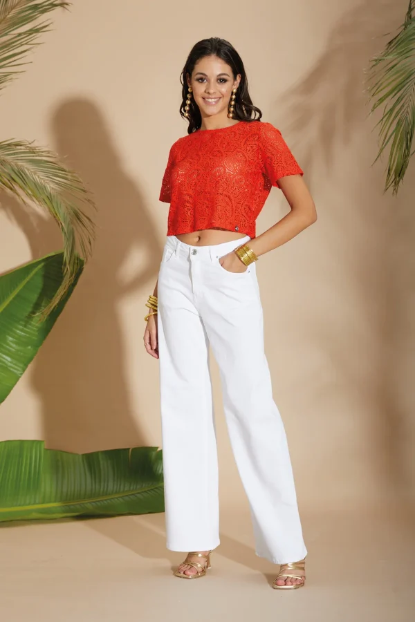 Blusa in pizzo – DKE7802