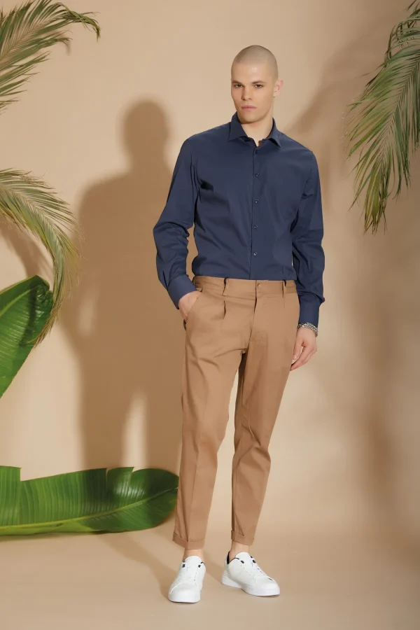 CAMICIA collo franc. Cotone  tecnico ML – UKE5805