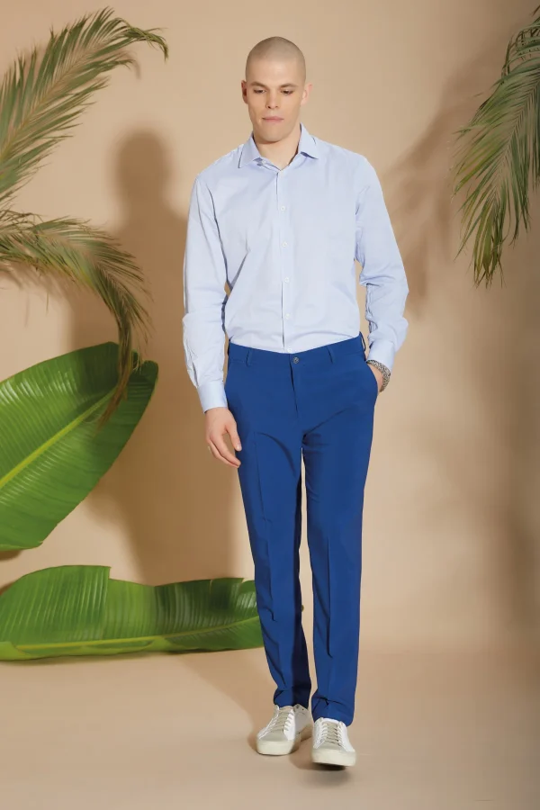 CAMICIA jacquard collo francese ML – UKE5806