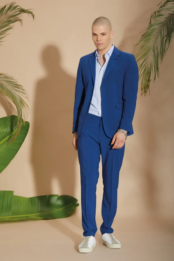 CAMICIA jacquard collo francese ML – UKE5806