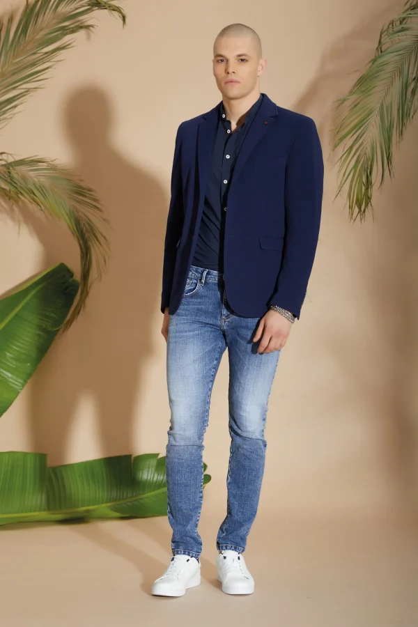 CAMICIA collo coreana Pop 60 lavata ML – UKE5802