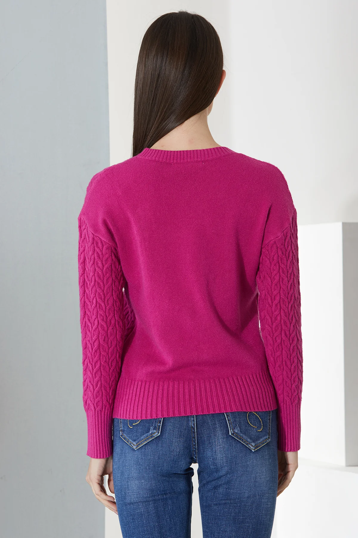 girocollo con trecce piccole gauge 7 - DTA8213 - immagine 2