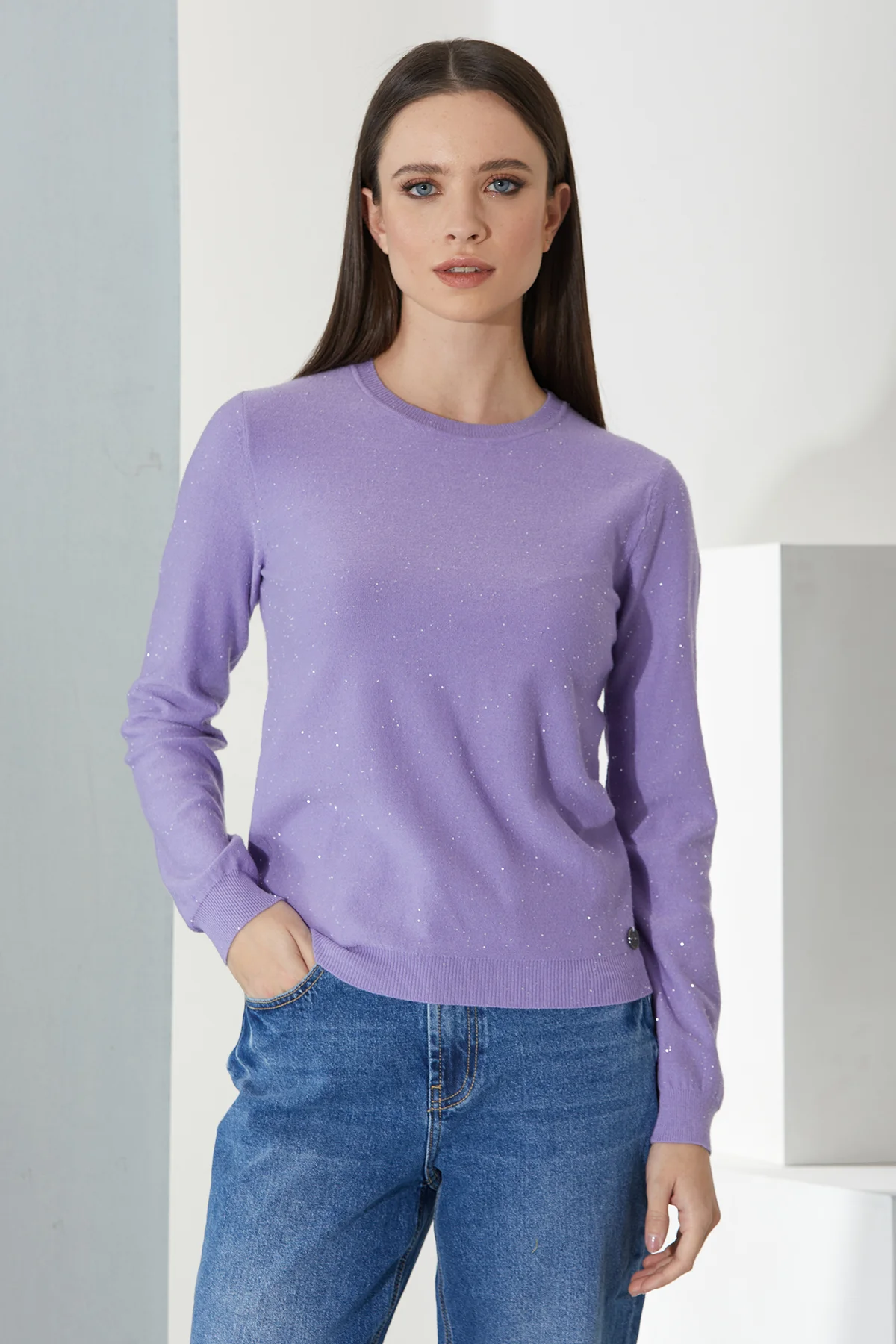 girocollo micropailletes - DTA8257