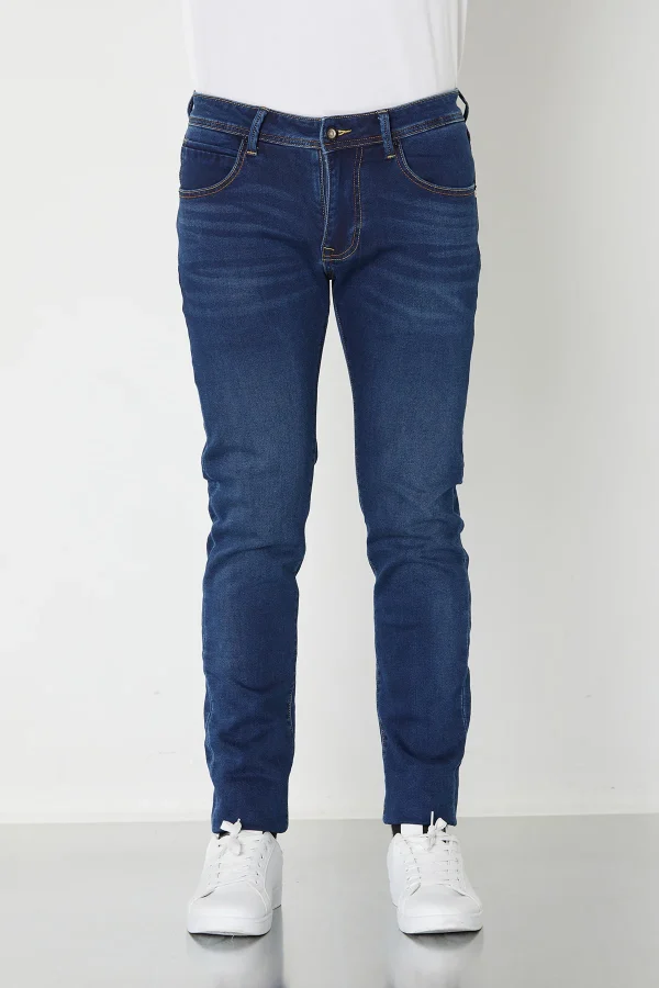 ADAM- DENIM SLIM FELPA LAV.MEDIO SCURO – UTA6116