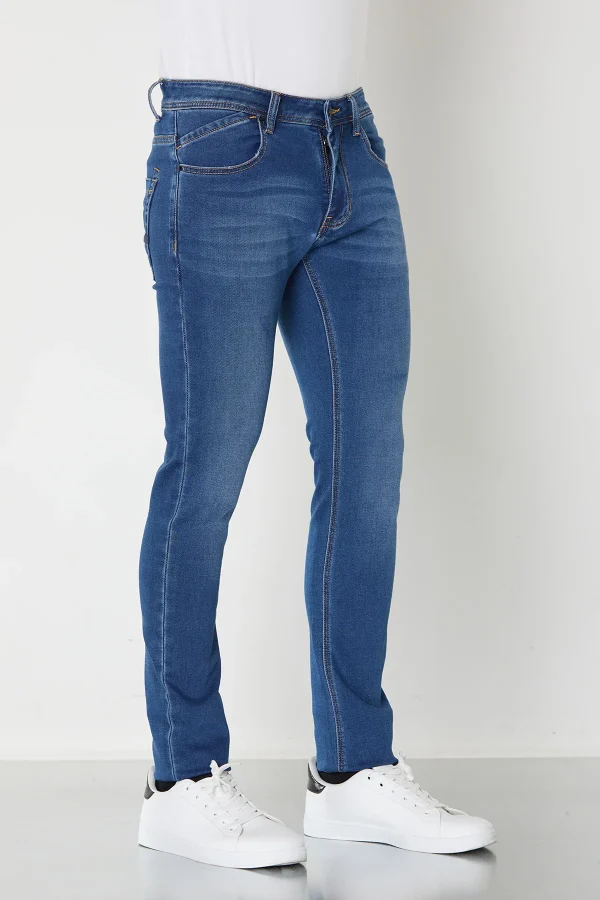 MIRKO- DENIM SKINNY FELPA LAV.CHIARO – UTA6117
