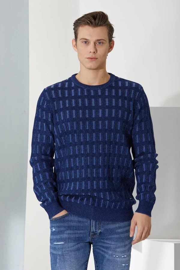 girocollo merinos vanisè dis. Rettangolare – UTA6433