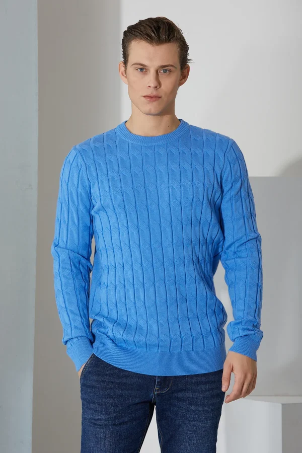 girocollo trecce cachemire 7 gauge – UTA6471