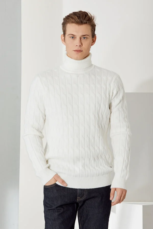 dolcevita trecce lana cotone – UTA6472