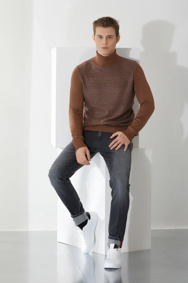 ADAM- denim slim black – UTA6961