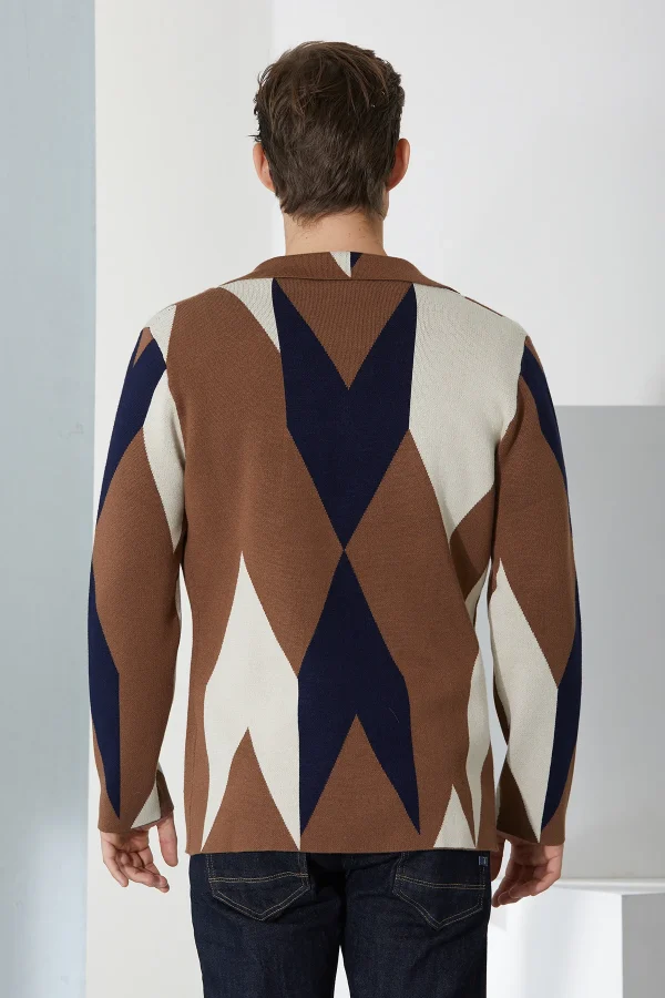 giacca uomo con rombi – UTA6490