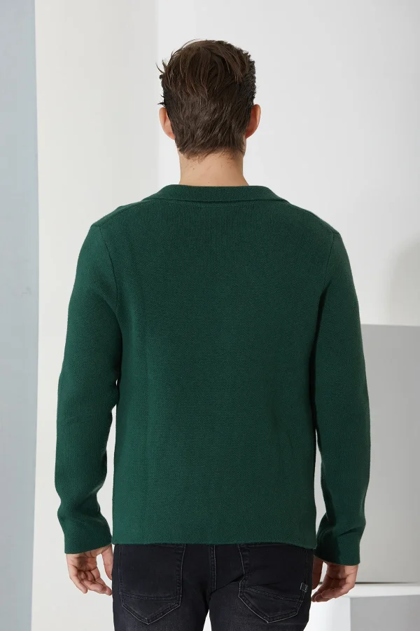 giacca uomo da uomo su gauge 7 ,lana / cotone – UTA6491