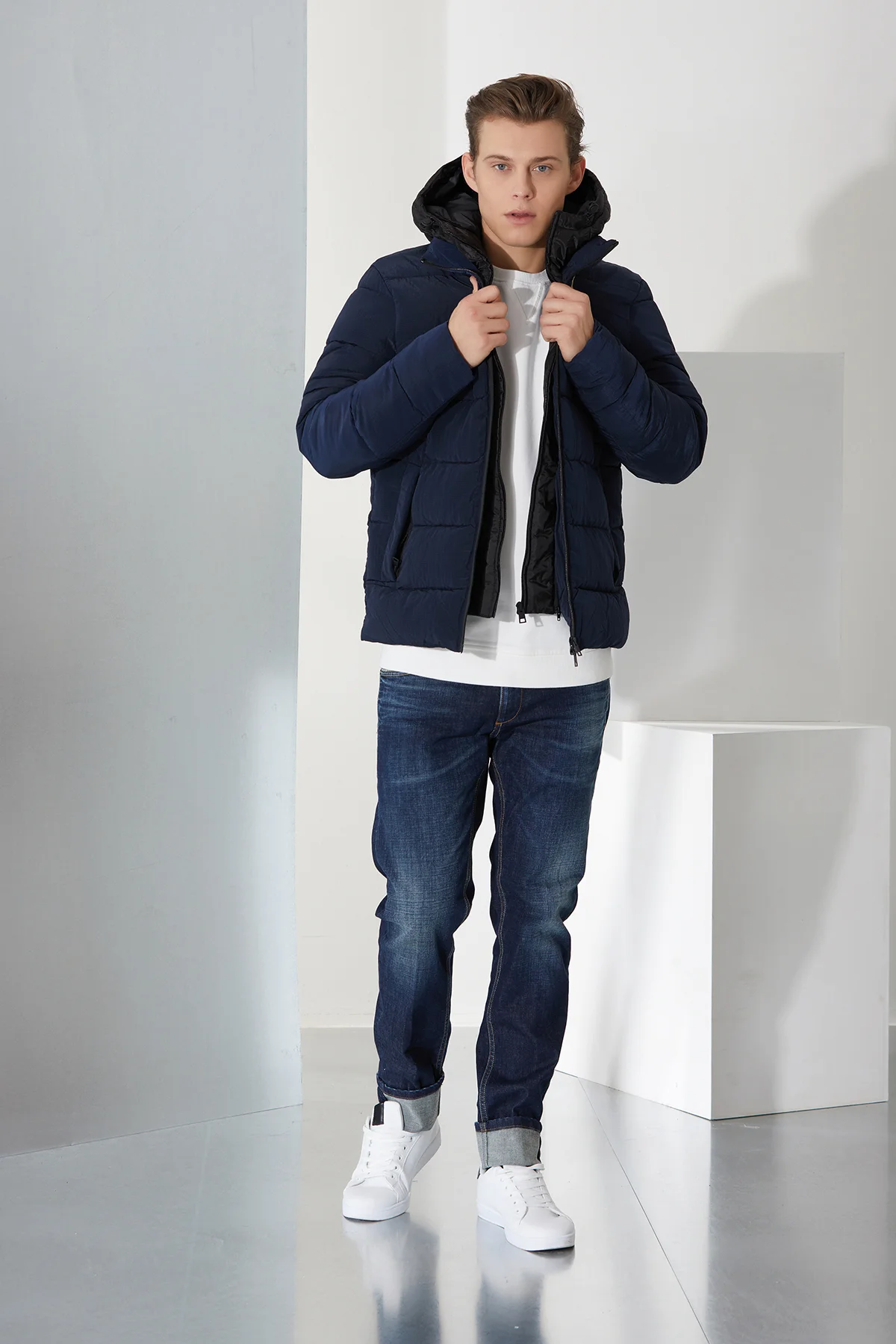 GIUBBOTTO RIP-STOP DOPPIO CAPPUCCIO - UTA6900 - immagine 4