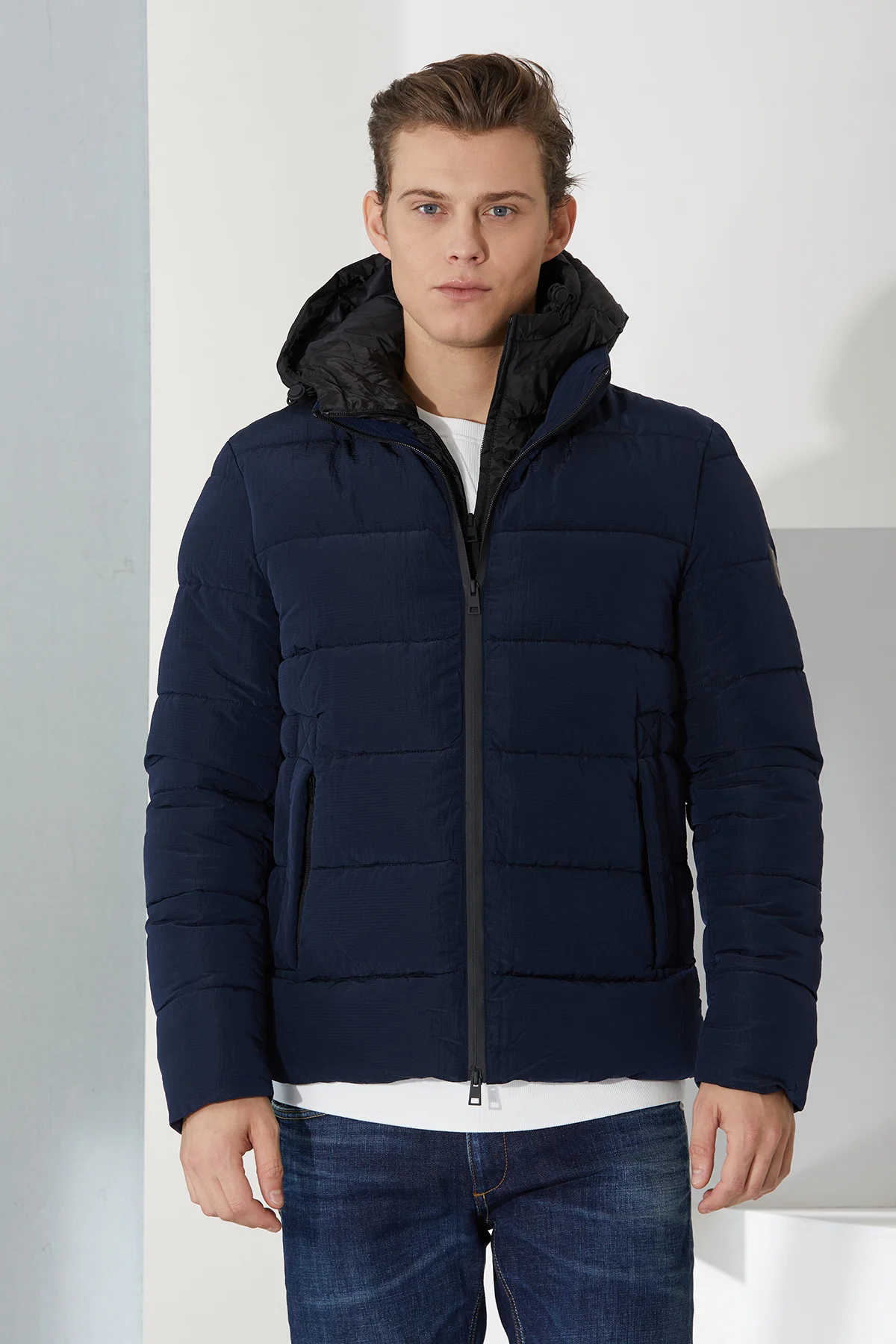 GIUBBOTTO RIP-STOP DOPPIO CAPPUCCIO - UTA6900