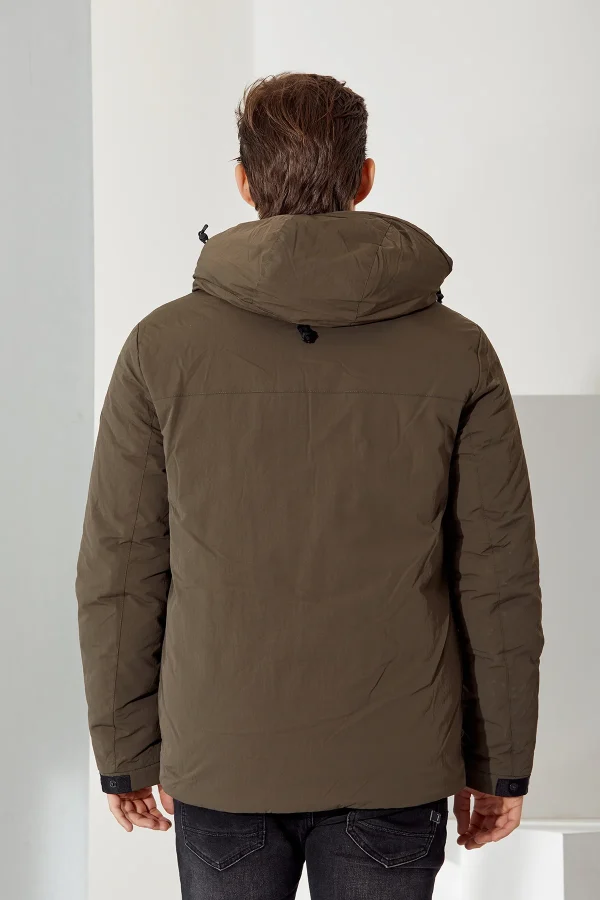 GIUBBOTTO CON CAPPUCCIO GOFFRATO – UTA6901