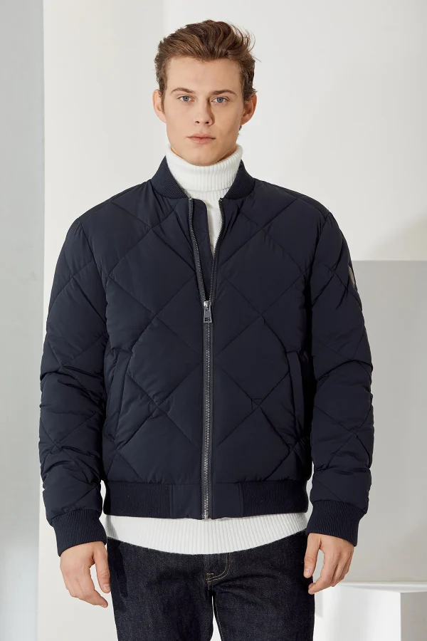 BOMBER TRAPUNTATO NYLON ELASTICO – UTA6907