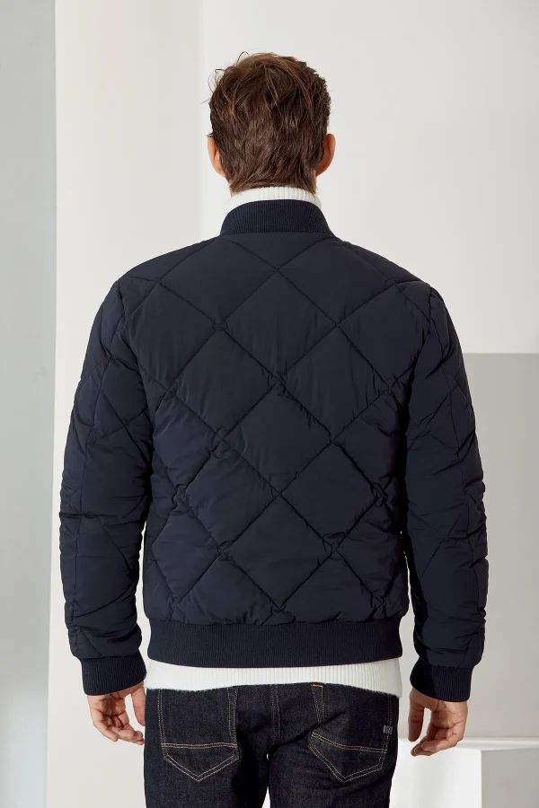 BOMBER TRAPUNTATO NYLON ELASTICO – UTA6907