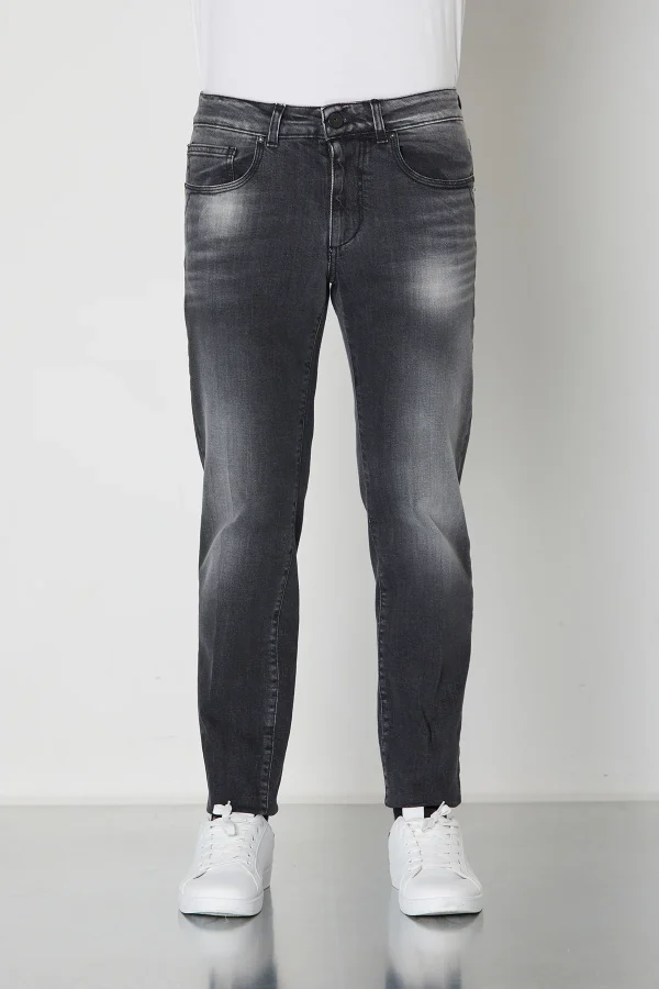 PETER- denim regular black – UTA6964