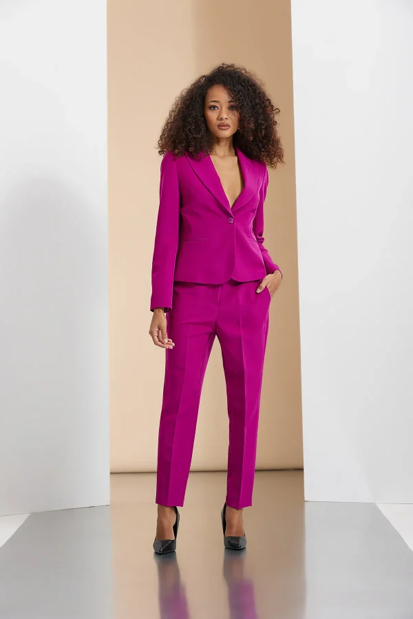 TAILLEUR- giacca corta e pant. marisa bi-stretch – DTA8808